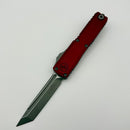 Factory Blem Microtech UTX-70 Gen IV w/ Merlot Handle & Apocalyptic T/E M390MK 11494-10APMR