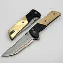 North Mountain Blade Chop2 w/ Copper Polished Damascus Handles & SLD-Magic Copper Inlaid