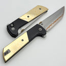 North Mountain Blade Chop2 w/ Copper Polished Damascus Handles & SLD-Magic Copper Inlaid