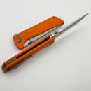 North Mountain Blade Chop2 2406-OR w/ Orange G-10 Handles & SLD-Magic