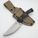 Microtech Akris w/ Black G-10 Handles & Stonewash M390MK 95-10BK-6