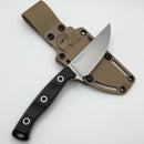 Microtech Akris w/ Black G-10 Handles & Stonewash M390MK 95-10BK-6