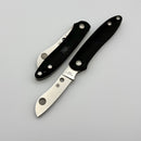 Spyderco Roadie Black FRN & M398 Plainedge C189PBK