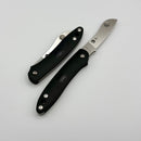 Spyderco Roadie Black FRN & M398 Plainedge C189PBK