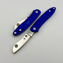 Spyderco Roadie Blue FRN & N690Co Plainedge C189PBL
