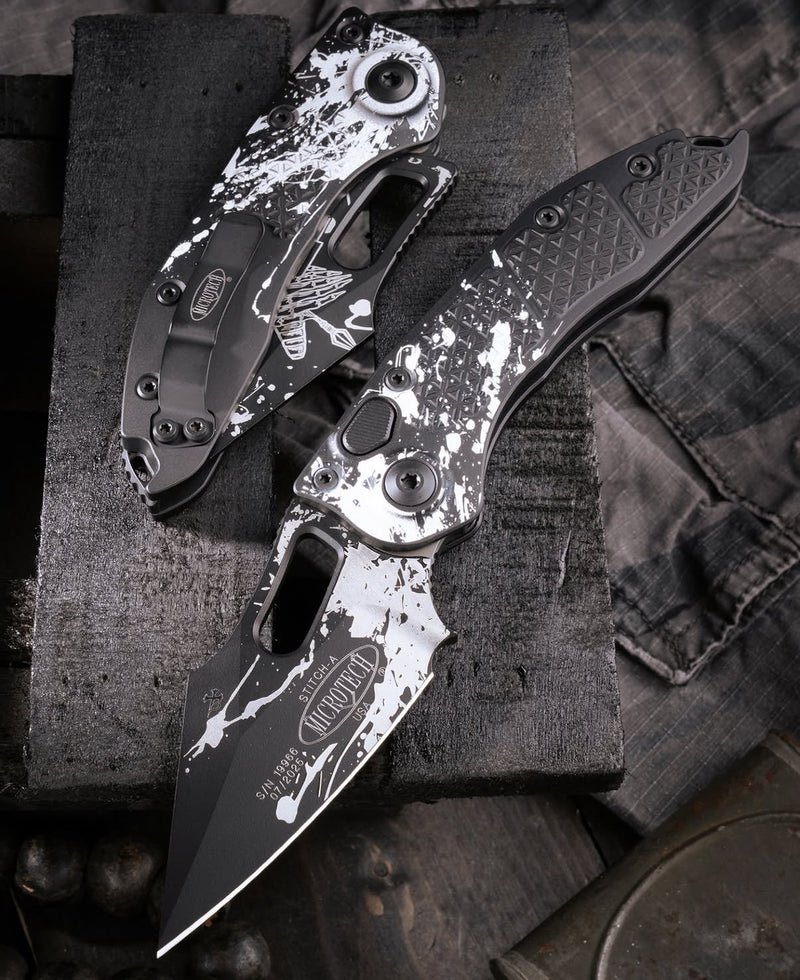 Microtech Borka Stitch Auto S/E Battle Ready 169-1BYRND