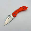 Spyderco Dragonfly 2 Orange FRN & VG-10 Plainedge C28POR2