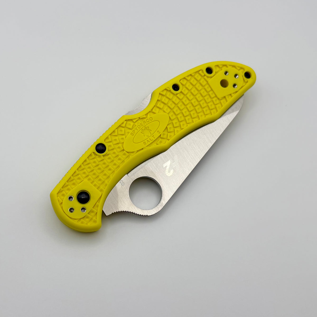 ソニア　2カートン Spyderco Salt 2 Yellow FRN & Spyderedge H-1 C88SYL2