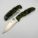 Spyderco Endura 4 Zome Green FRN & VG-10 Flat Ground C10ZFPGR