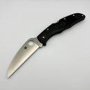 Spyderco Endura 4 Black FRN & VG-10 Flat Ground Wharncliffe C10FPWCBK