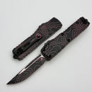Microtech UTX-85 Gen IV w/ Black/Pink Topo Handle & S/E M390MK 12314-1TPBKPKCS