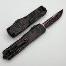 Microtech UTX-85 Gen IV w/ Black/Pink Topo Handle & S/E M390MK 12314-1TPBKPKCS