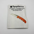 Spyderco Autonomy Parts Kit C165KIT