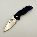 Spyderco Native 5 Dark Blue G-10 Handles & CPM-S110V C41GPDBL5