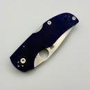 Spyderco Native 5 Dark Blue G-10 Handles & CPM-S110V C41GPDBL5