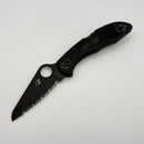 Spyderco Salt 2 Black FRN & Black Serrated H-1 C88SBBK2