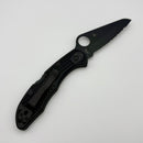 Spyderco Salt 2 Black FRN & Black Serrated H-1 C88SBBK2
