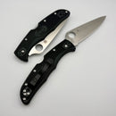 Spyderco Endura 4 Black FRN & VG-10 Flat Ground C10FPBK