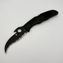 Spyderco Matriarch 2 Spyderedge & Black FRN Emerson Opener C12SBBK2W