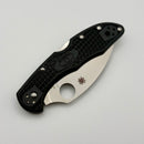 Spyderco Delica 4 Lightweight FRN Black Handles w/ VG-10 Wharncliffe C11FPWCBK
