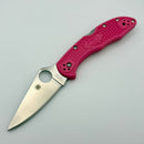 Spyderco Delica 4 Lightweight FRN Pink Handles w/ CPM-S30V C11FPPNS30V