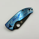 Spyderco Tenacious w/ Disarray Titanium Handles w/ Black D2 C122TIBLBKD2P