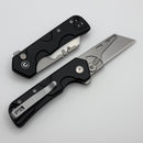 Civivi Pulsara Utility Black Aluminum Handle & Changeable Razor Blade C24041F-1