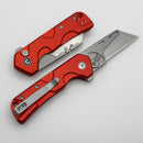 Civivi Pulsara Utility Red Aluminum Handle & Changeable Razor Blade C24041F-2