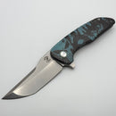 Mechforce & Barker Knives Collab Hokkaido w/ Titanium Handles & Stonewash MagnaCut (In House Modified)