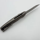 Hawk Designs Talon Unicopper Carbon Overlay Brightwashed Titanium Handles & Brightwashed M390