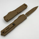Microtech Ultratech Gen IV D/E Cerakote Tan 11224-1CTA
