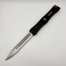 Pre-Owned Microtech Marfione Select Nemesis IV Black Handle w/ Stonewash D/E M390MK 1152-10MS1