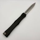 Pre-Owned Microtech Marfione Select Nemesis IV Black Handle w/ Stonewash D/E M390MK 1152-10MS1