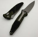 Microtech Socom Elite Auto Woodland Green w/ S/E Apocalyptic 160A-10APWL