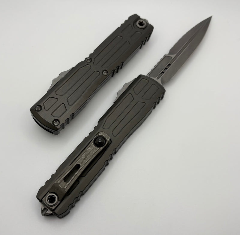 Microtech Ultratech EX - ZBP Bayonet Apocalyptic Full Serrated w/ Natu