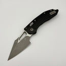 PRE-OWNED Microtech Knives Manual M-Stitch RAM LOK Black Frag Aluminum Handles & Apocalyptic M390MK 169MRL-10APFR