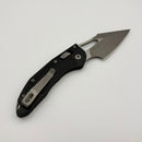 PRE-OWNED Microtech Knives Manual M-Stitch RAM LOK Black Frag Aluminum Handles & Apocalyptic M390MK 169MRL-10APFR