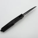 We Knife Tally Black Titanium Handle w/ Black Stonewash M390 WE23090-1