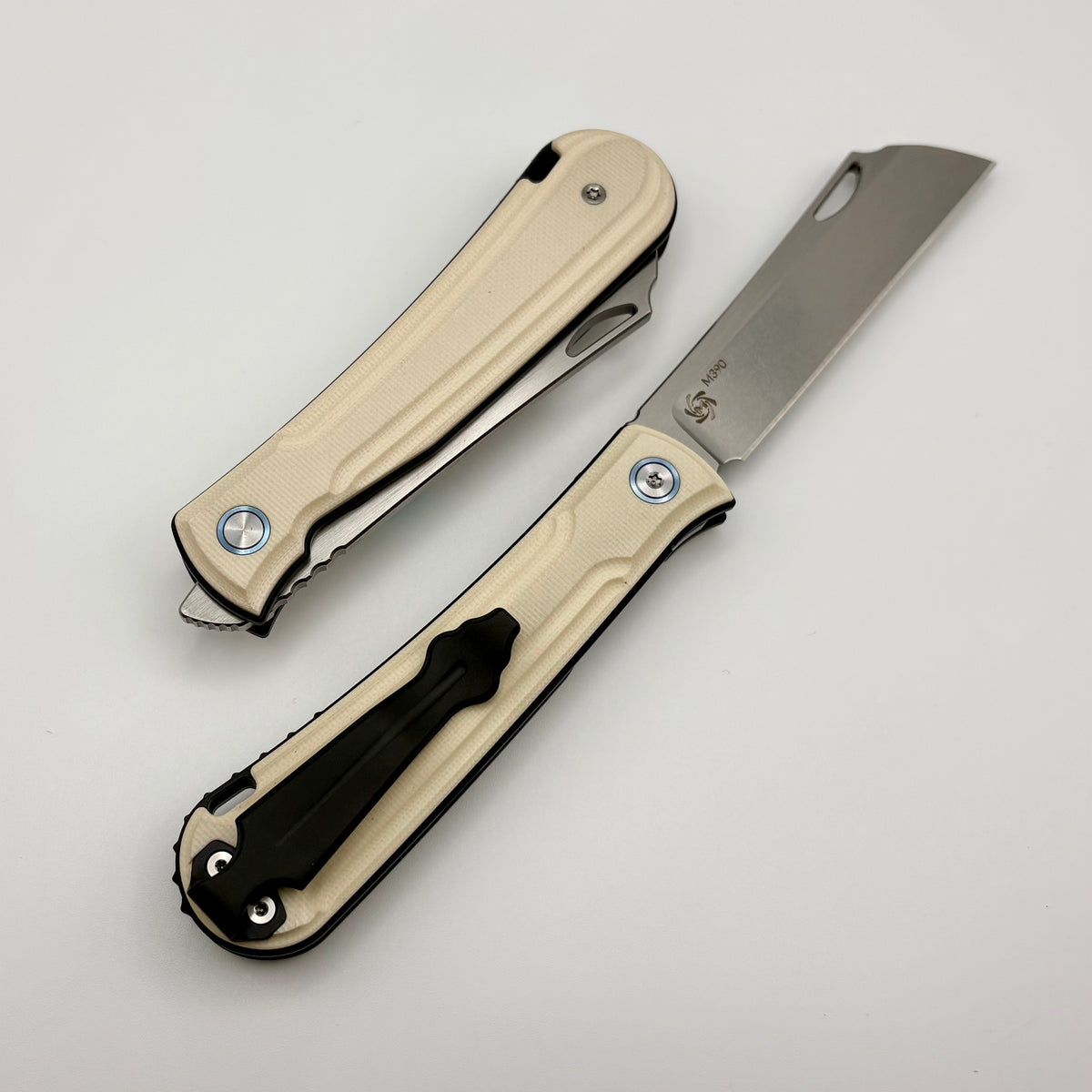 Mechforce Knives Caipira Storm Trooper Rick Lala Collab Ivory-G10 Hand
