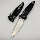 Microtech Socom Delta Ram-Lok w/ Black Aluminum Handles & Stonewash M390MK 159RL-10
