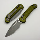 Microtech Knives LUDT Ram-Lok w/ OD Green Frag Handle & Apocalyptic Drop Point 1135RL-10APFROD