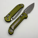 Microtech Knives LUDT Ram-Lok w/ OD Green Frag Handle & Apocalyptic Drop Point 1135RL-10APFROD
