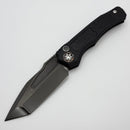 Heretic Knives Custom Wraith Auto V4 Stealth w/ American Bullfrog Inlays & Hand Ground High Sheen DLC M390 Tanto