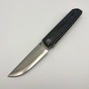 PRE-OWNED North Mountain Blade Chop 4 w/ Blue Ceramic Carbon Fiber Handles & SLD-Magic Clip Point