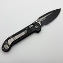Microtech Knives LUDT Ram-Lok Tactical w/ Black Frag Handle & Black Drop Point 1135RL-1FR