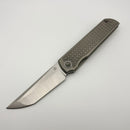 PRE-OWNED North Mountain Blade Kick Stop Chop w/ Titanium Grid Handles & M390 Tanto 2411-KT