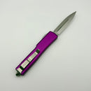 PRE-OWNED Microtech UTX-70 D/E Stonewash Standard & Violet 147-10VI