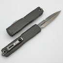 Marfione Custom Ultratech EX - ZBP Bayonet Cracked Ice Mirror w/ Natural Clear Milled Handle