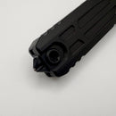 PRE-OWNED Microtech Ultratech EX - ZBP Bayonet Tactical Full Serrated w/ Black Milled Handle Signature Series 1120EX-3TS