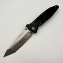 PRE-OWNED Microtech Socom Elite Tanto Full Serrated Manual Stonewash Standard 161-12
